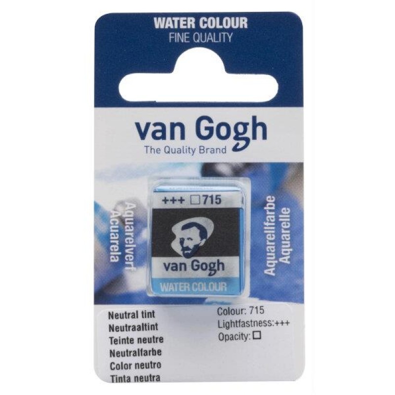 Van Gogh Watercolour Half Pan 715 Neutral Tint