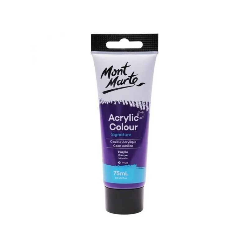 Mont Marte 75ml Studio Acrylic 16 Purple