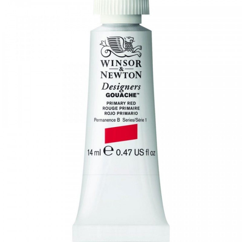 Winsor n Newton 14ml Τέμπερα Designers Primary Red Serie 1