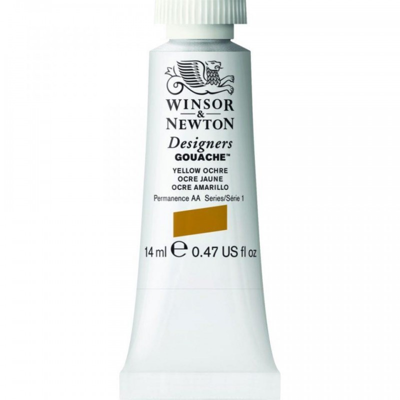 Winsor n Newton 14ml Τέμπερα Designers Yellow Ochre Serie 1