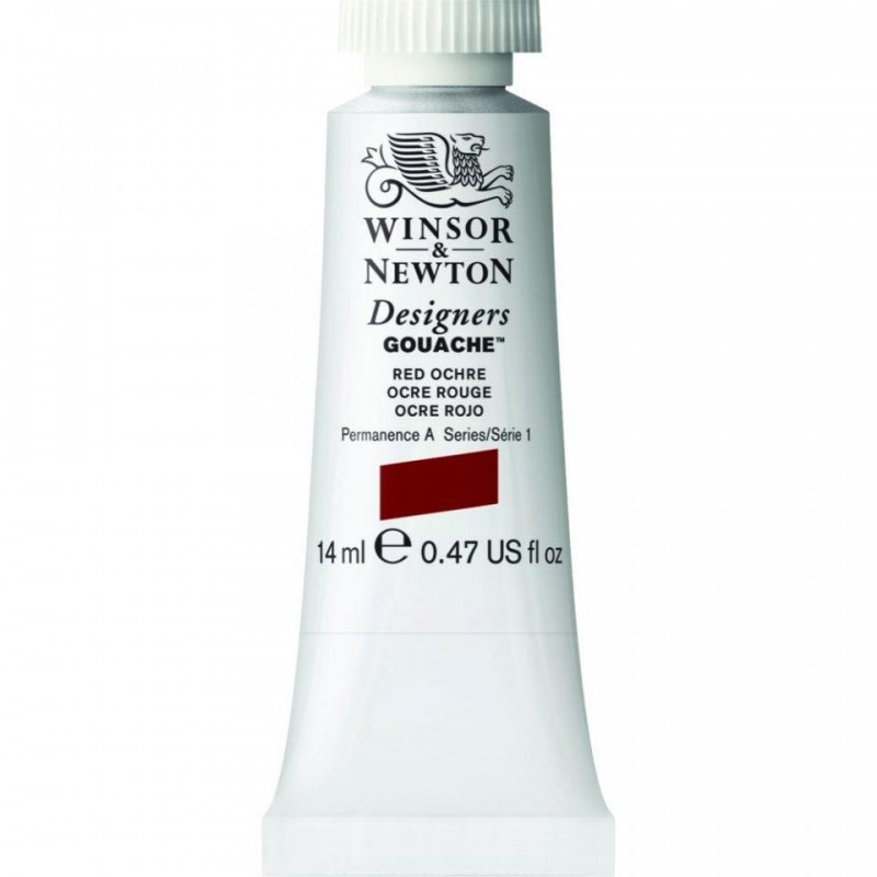 Winsor n Newton 14ml Τέμπερα Designers Red Ochre Serie 1