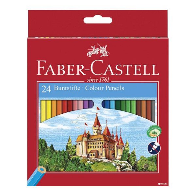 Faber Castell Σετ 24 Ξυλομπογιές