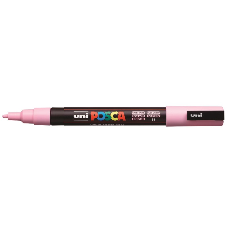 Μαρκαδόρος Posca 0.9-1.3mm no 51 Light Pink