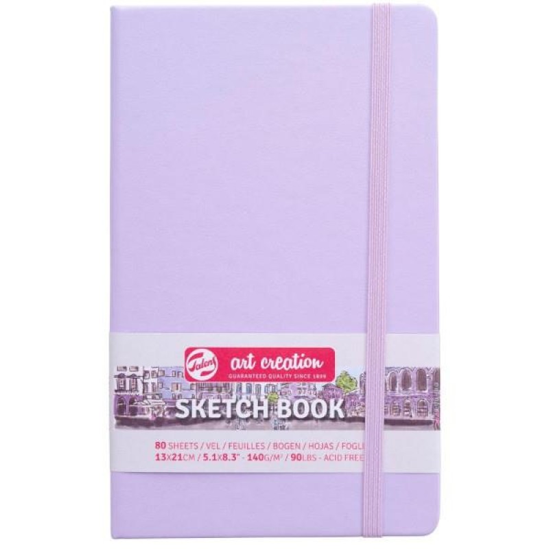 Art Creation Sketch Book 13x21cm 140gr 80p Violet