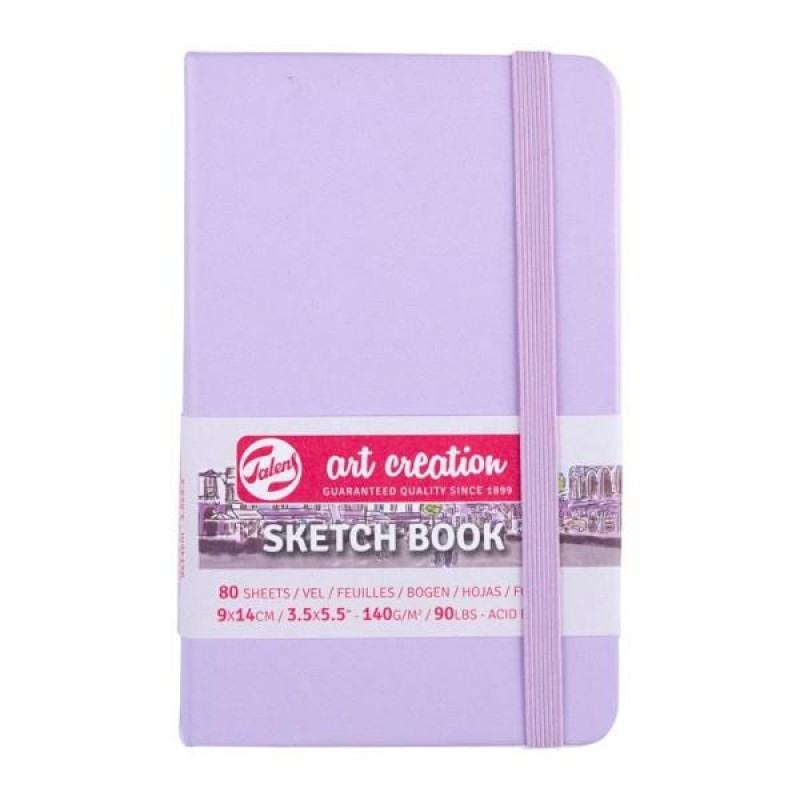 Art Creation Sketch Book 9x14cm 140gr 80p Violet