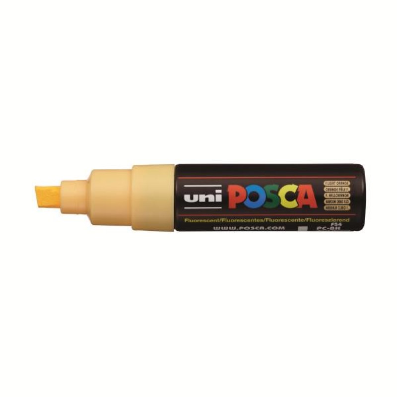 Μαρκαδόρος Posca 8mm no F54 Fluo Light Orange