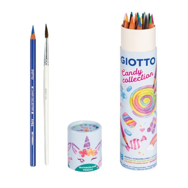 Giotto Candy Collection 18 Μολύβια Ακουαρέλας