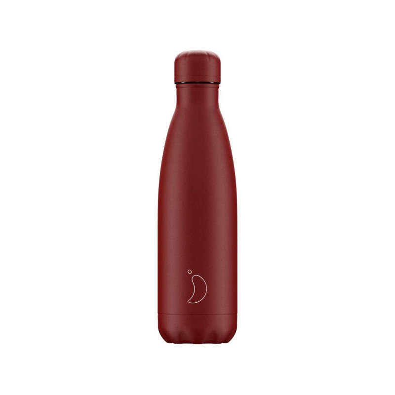 Chillys Bottle All Matte Red 500ml