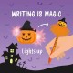 Ballpoint Pen With Light Writing is Magic Pumpkin