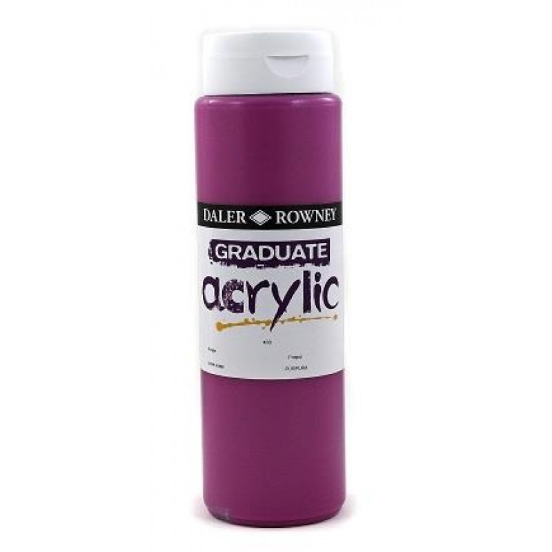 Daler Graduate Acrylic 500ml 433 Purple