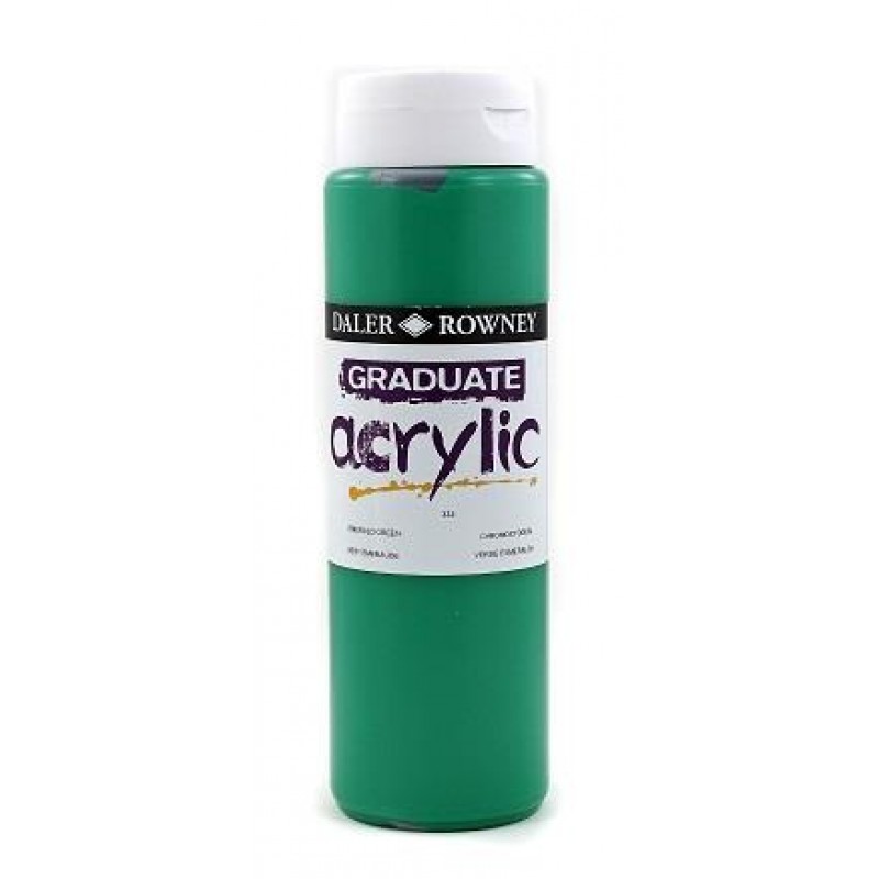 Daler Graduate Acrylic 500ml 335 Emerald Green