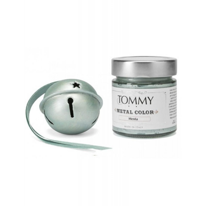 Tommy Ακρυλικά Χρώματα Κιμωλίας 140ml Metal Mint