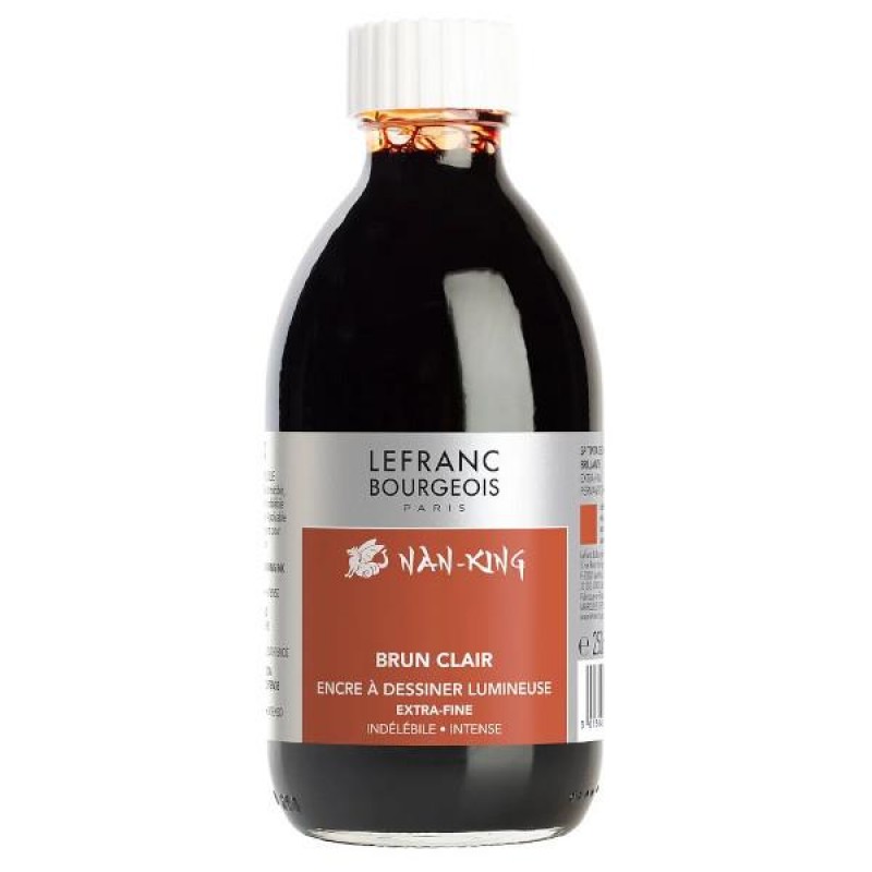 Σινική Μελάνη Nan-King 250ml Brown