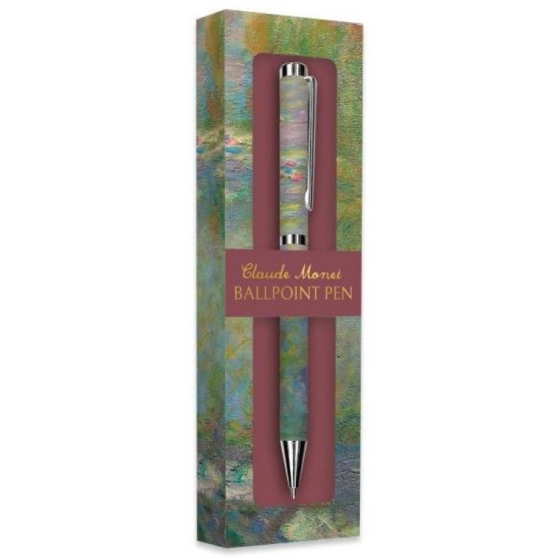 Claude Monet Waterlillies BallPen in a Gift Box