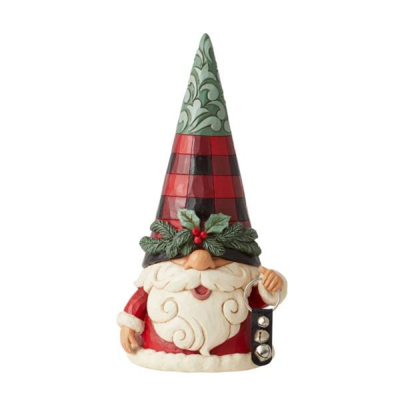 Jim Shore Gnome with Bells Figurine 22,5cm