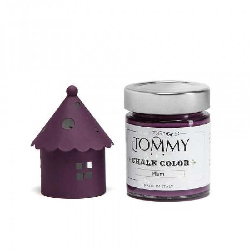 Tommy Ακρυλικά Χρώματα Κιμωλίας 140ml Plum