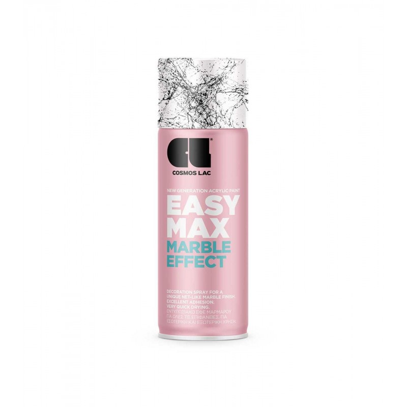 Spray Easy Max 400ml 921 Marble Effect Μαύρο