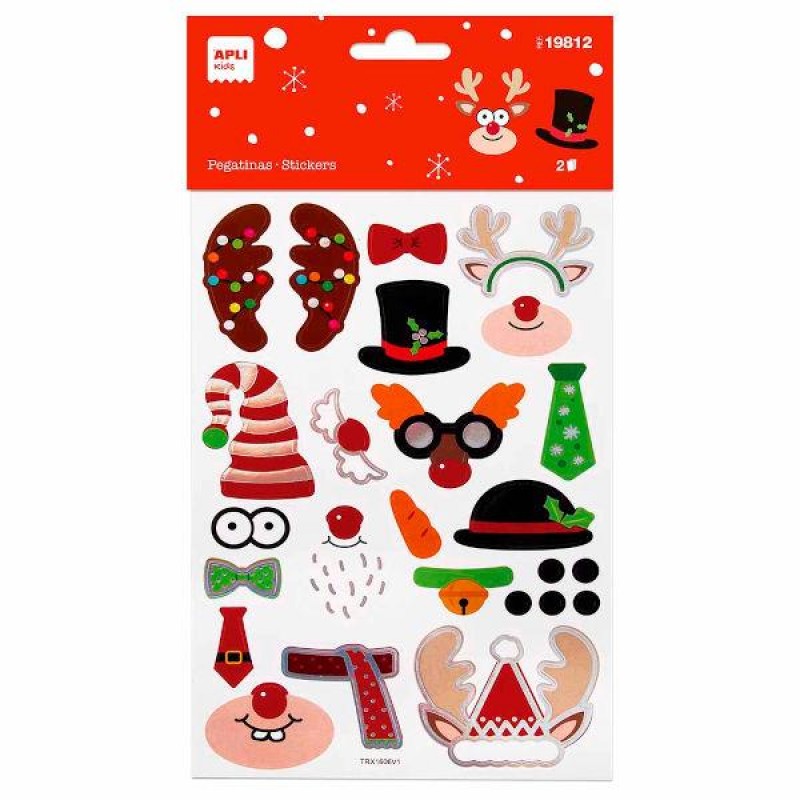 Apli Christmas Construction 35 Christmas stickers