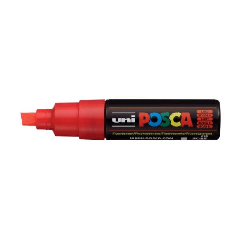 Μαρκαδόρος Posca 8mm no F15 Fluo Red