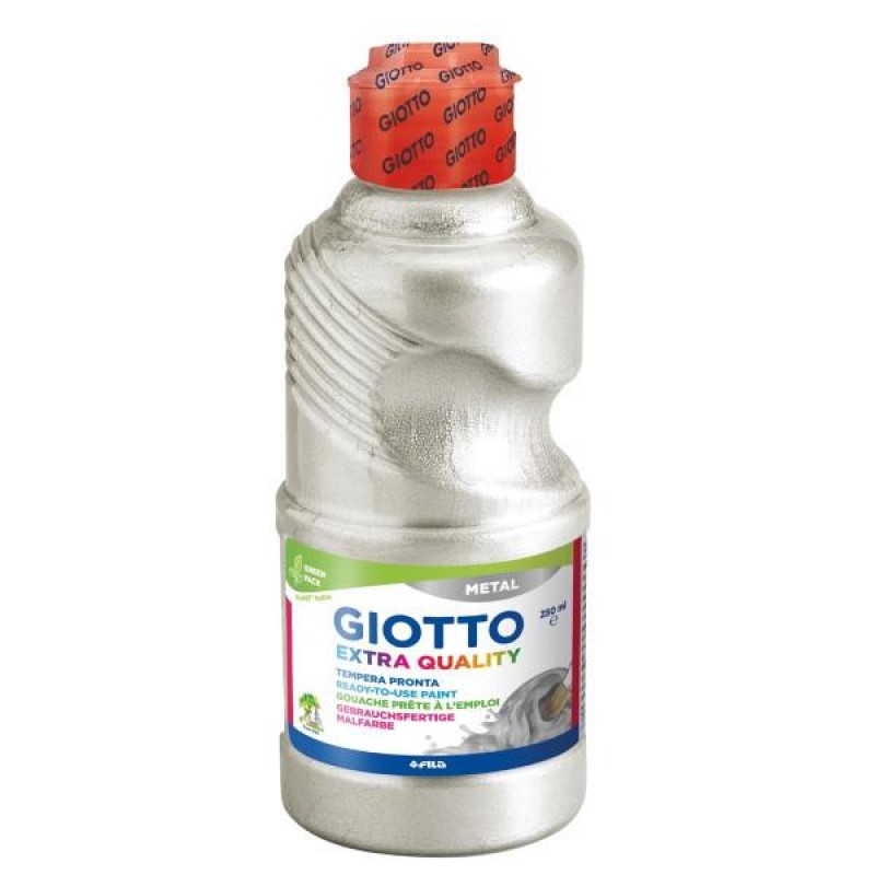 Giotto Μεταλλική Τέμπερα Silver 250ml