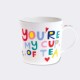 Rachel Ellen Design Porcelain Mug Youre My Cup Of Tea/Hearts