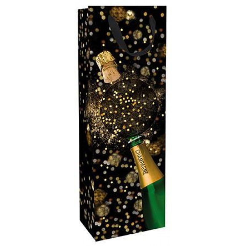 Gift Bag 12x37x8cm Champagne