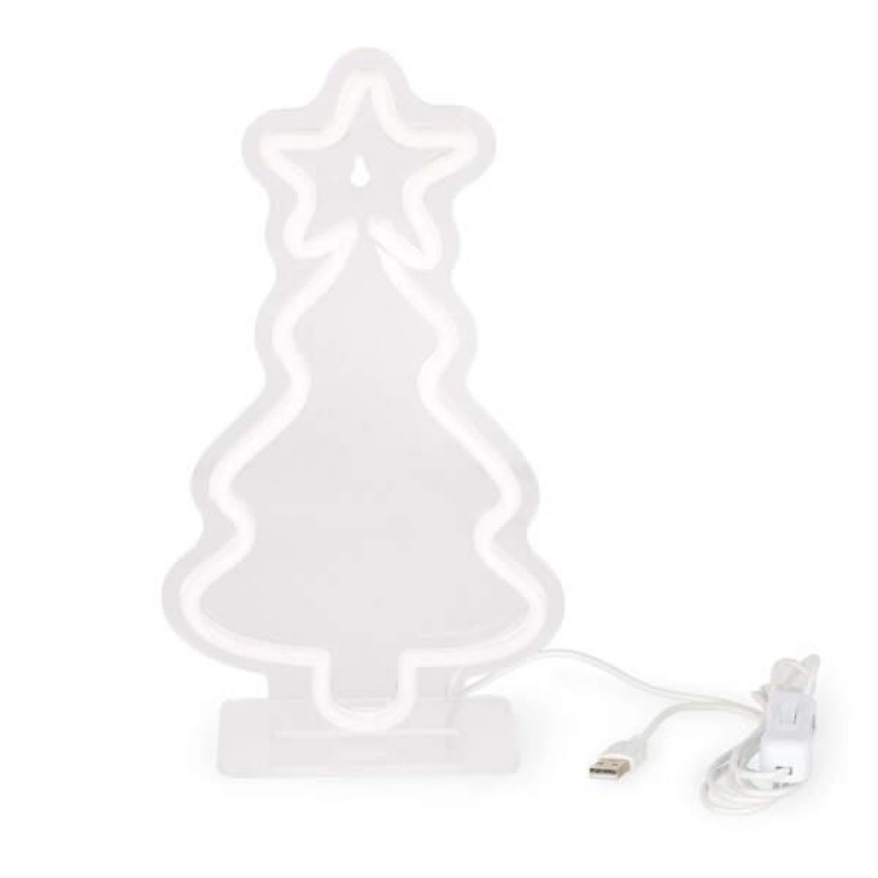 Legami Neon-Effect LED Sign Christmas Tree