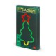 Legami Neon-Effect LED Sign Christmas Tree