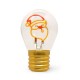 Legami Lightbulb-Shaped Table Lamp - Bulb Fiction Santa Claus