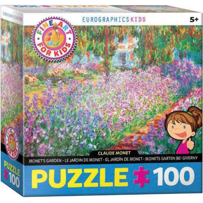 Eurographics 100τεμ Παζλ Claude Monet Garden