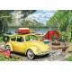 Eurographics 550τεμ Παζλ VW Beetle Camping σε Μεταλλικό Κουτί