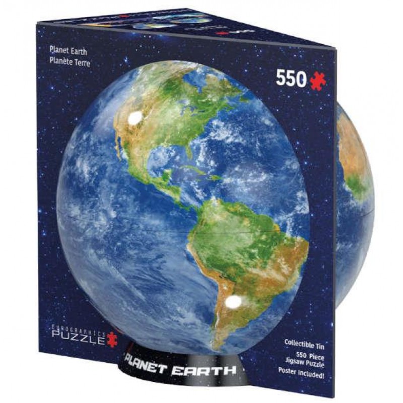 Eurographics 550τεμ Tin Παζλ Planet Earth