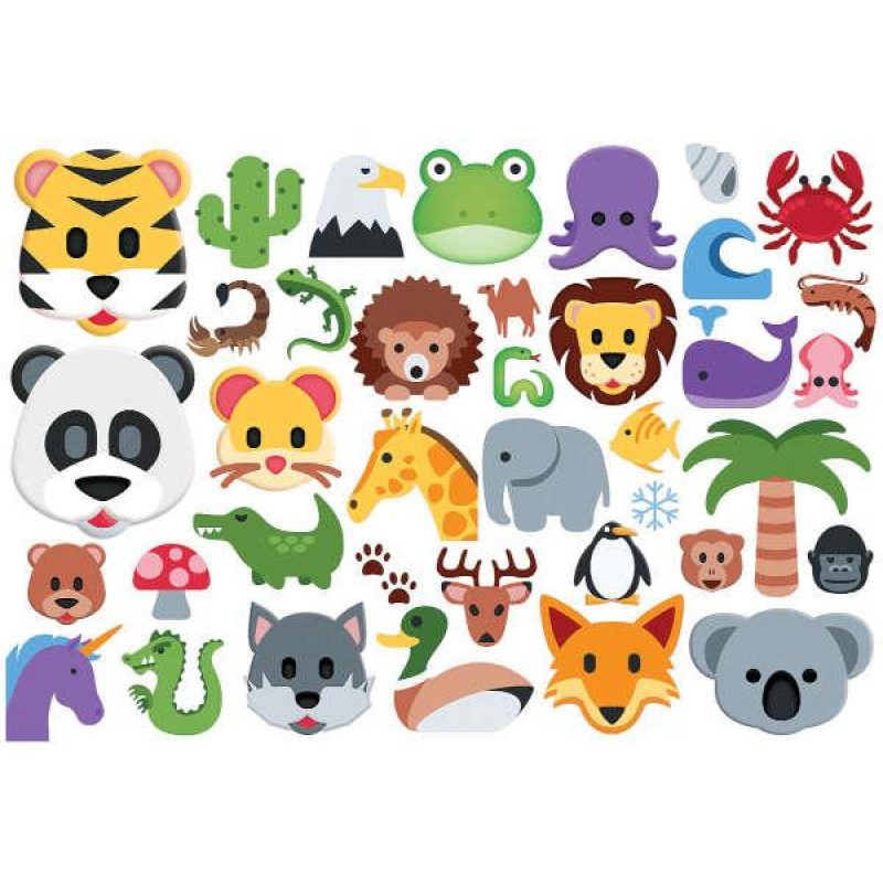 Eurographics 100τεμ Παζλ Emoji Wildlife Animals