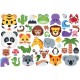 Eurographics 100τεμ Παζλ Emoji Wildlife Animals