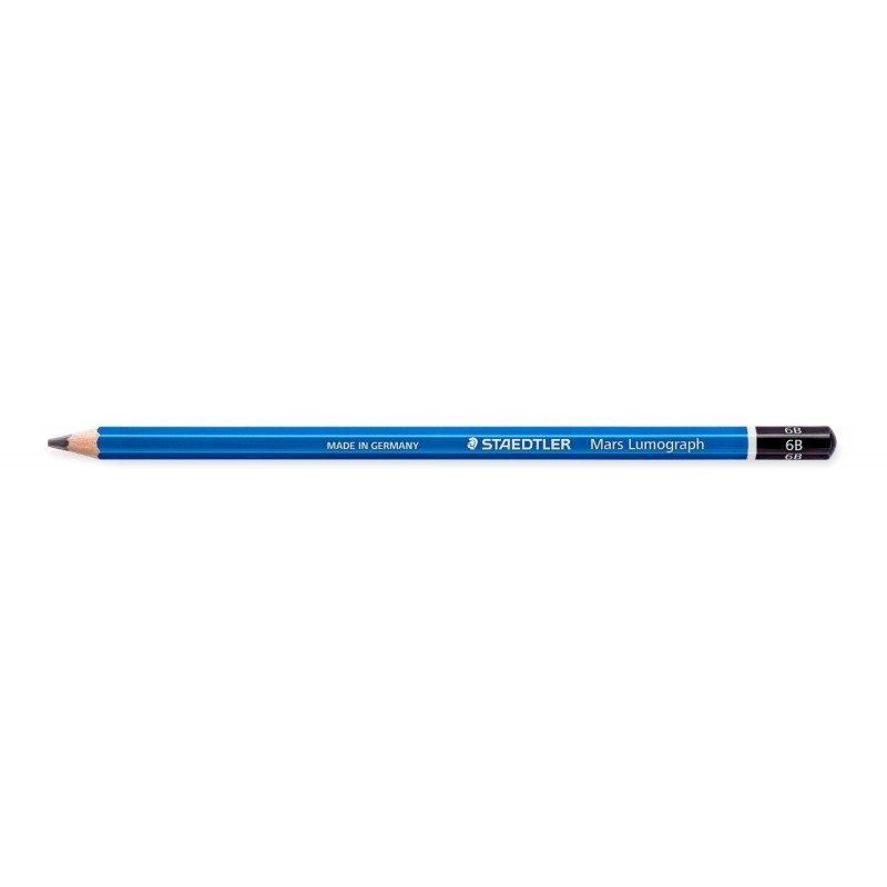 Staedtler Mars Lumograph Μολύβι Σχεδίου σε Σκληρότητα 6B