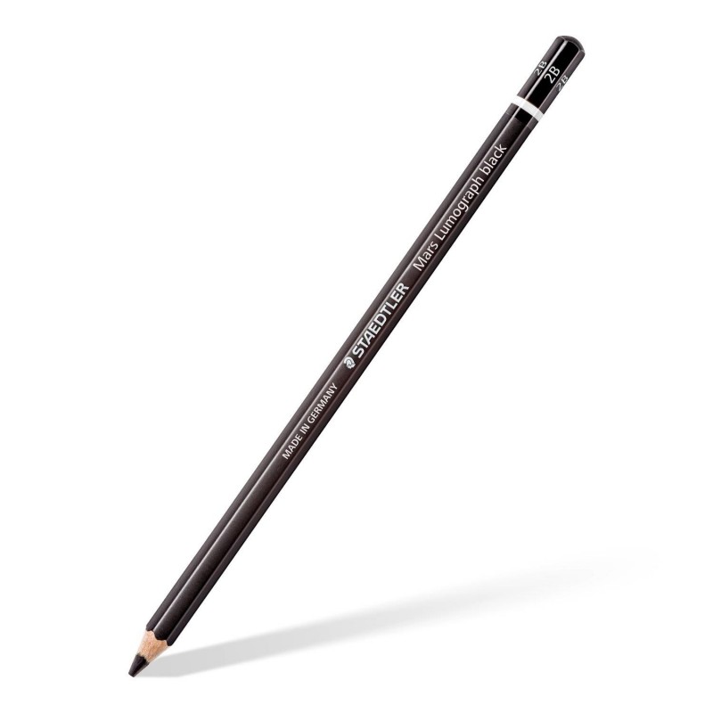 Staedtler Mars Lumograph Black Μολύβι Σχεδίου σε Σκληρότητα 2B