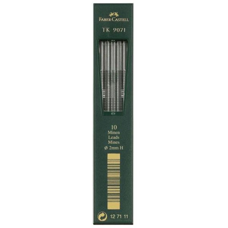 Faber Castell 10 Μύτες για Μηχανικό Μολύβι 2mm Η