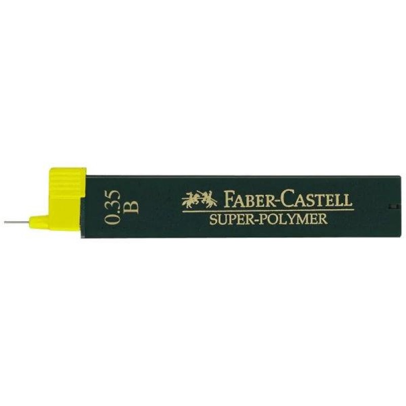 Faber Castell 12 Μύτες για Μηχανικό Μολύβι 0.3mm Β