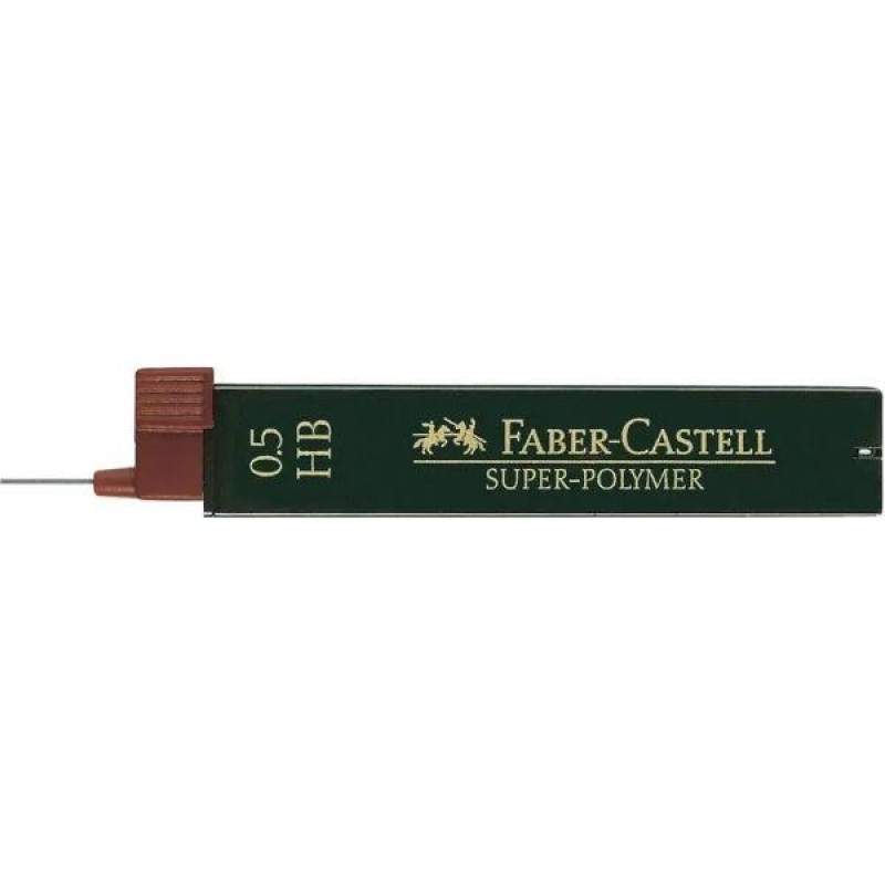 Faber Castell 12 Μύτες για Μηχανικό Μολύβι 0.5mm ΗΒ