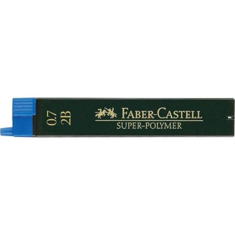 Faber Castell 12 Μύτες για Μηχανικό Μολύβι 0.7mm 2Β