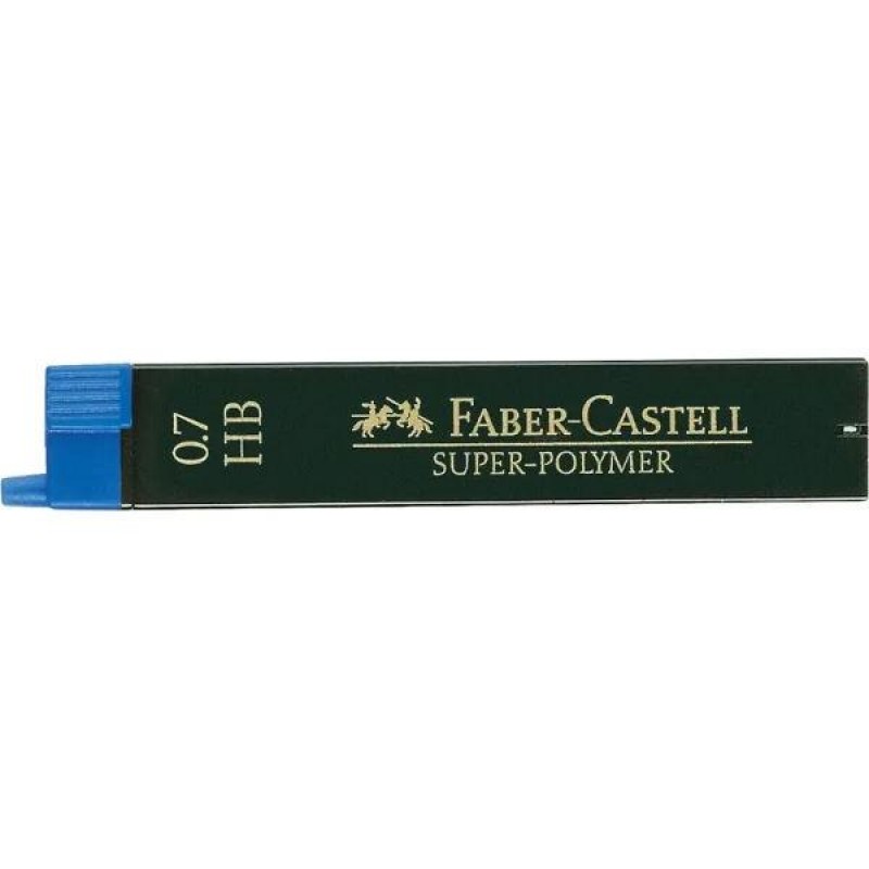 Faber Castell 12 Μύτες για Μηχανικό Μολύβι 0.7mm ΗΒ