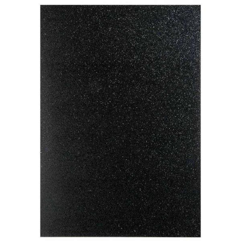 Groovy Χαρτόνι Glitter Black 250gsm 50x70cm