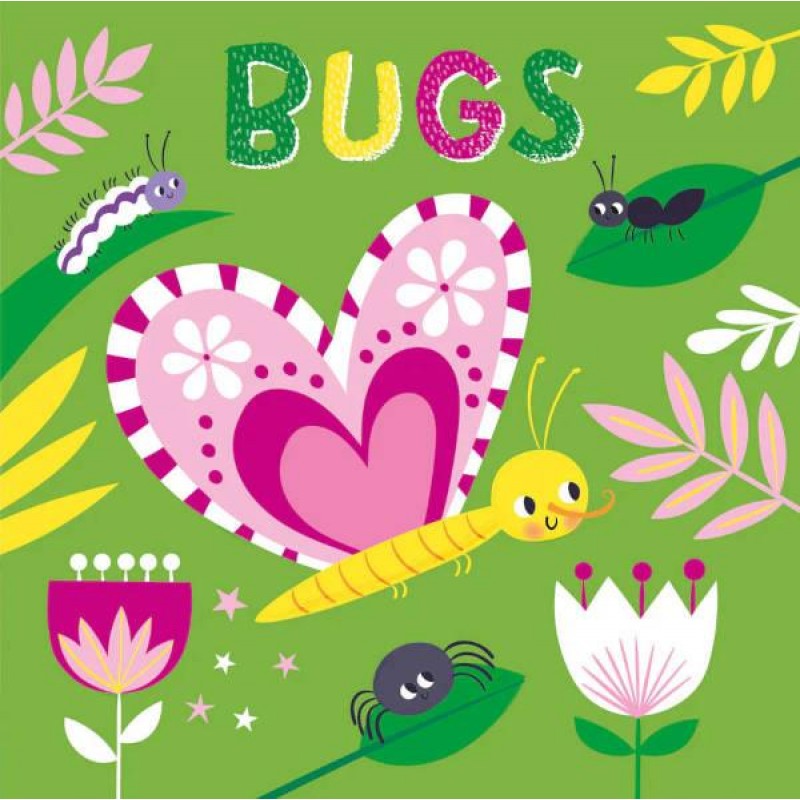 Touch and Feel Puzzle and Board Book Set - Bugs