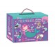 Touch and Feel Puzzle and Board Book Set - Mermaids