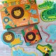 Touch and Feel Puzzle and Board Book Set - Safari