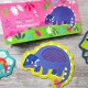 Touch and Feel Puzzle and Board Book Set - Dinosaurs