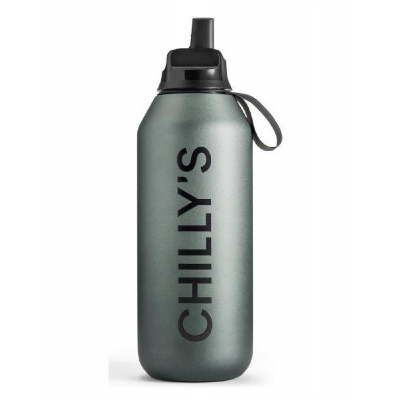 Chillys Bottle 500ml s2 Gargo Slate