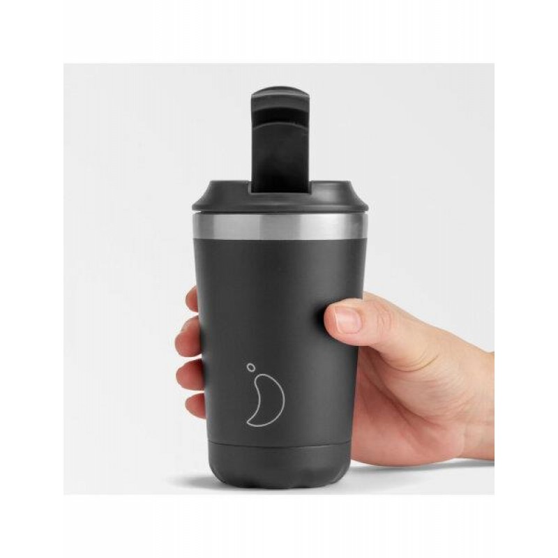 Chillys Coffee Cup 340ml Black