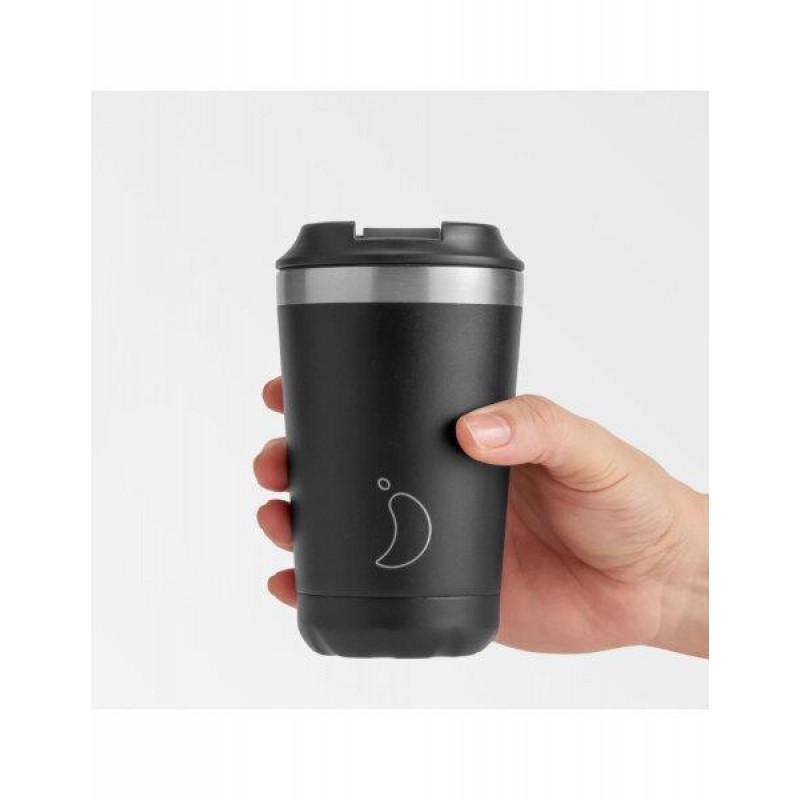 Chillys Coffee Cup 340ml Black