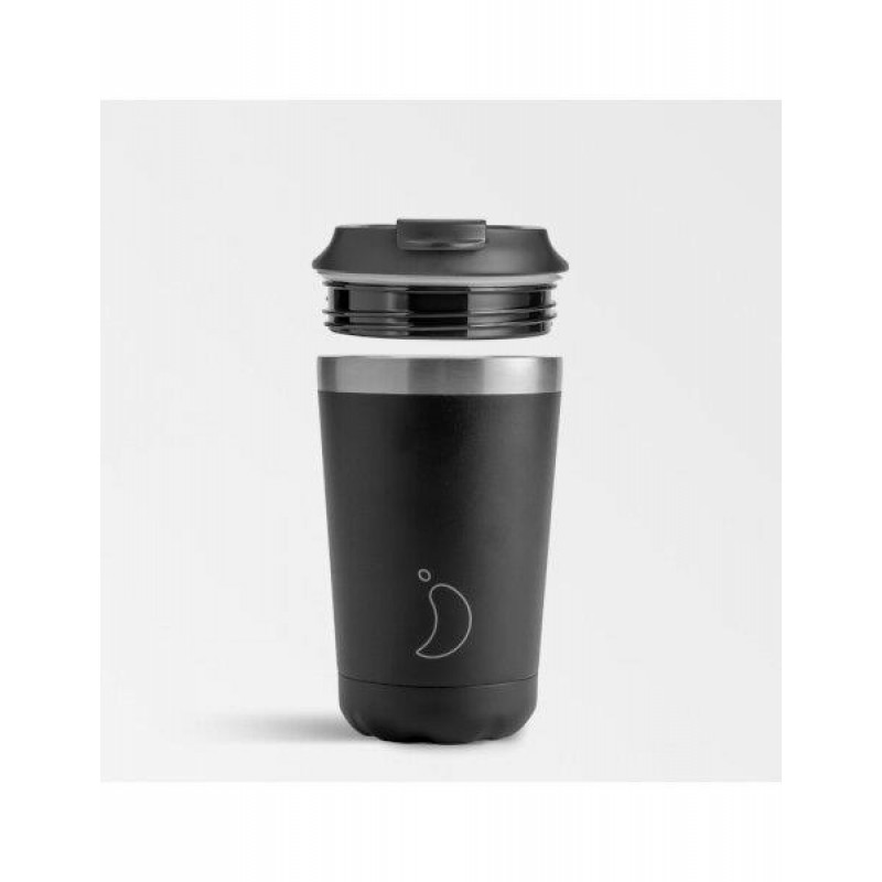 Chillys Coffee Cup 340ml Black